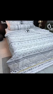 🌇HÀNG NHẬP🌇 Bộ Lụa Lyocell Viscose Mát Mịn Bộ 4 Món Ga Gối và 5 Món Gồm Chăn Chần Bông Micro Cao Cấp