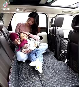 Đệm giường xe hơi cao cấpnệm giường xe hơinệm ô tô dạng treonệm ô tô không bơm hơi - Da đúc chống nước