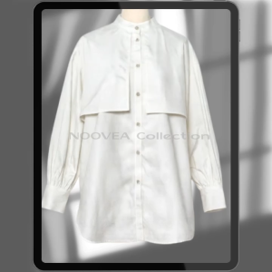 Kemeja Yumna pakaian wanita stylish baju atasan perempuan keren model variasi ootd korean style