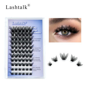 Lashtalk 1 Box Clearance Deals DIY W02 C/D Curl Lash Clusters Eyelash Extension 11 Lines 8-16mm From Nagaraku Dovetail Segmented Lashes Volume Natural Lighter Bundles Makeup Tools Clearance Deals