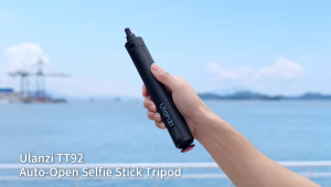 Ulanzi TT92 90cm Auto-Open Tripod Selfie Stick for GoPro Insta360 DJI 360 Action Camera