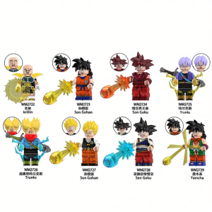 Dragon Ball Z Characters Building Bricks Figures
