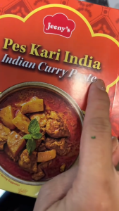 Pes Kari India Halal Curry Paste Indian Curry Paste Cooking Paste Food Paste Jeenys 100g