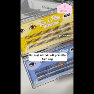 Hộp Mi Giả Cụm Nhỏ Tự Nối BQI - Phong Cách Douyin Dễ Dàng Sử Dụng