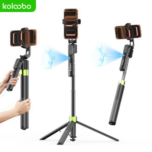 other | Portable Selfie Stick AI Face Tracking 74" Tripod Photography Holder 360° Rotation with Bluetooth 1/4” Screw for iPhone Shooting