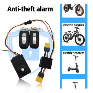 Universal Anti-Theft Alarm for E-Scooter/E-Bike 29-68V Hidden High Power Remote Control outage protection With relay
