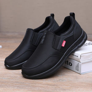 BURUIJING | Comfortable Breathable Slip-Resistant Elderly Mens Cloth Shoes