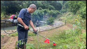 HONDA Japan 4 Stroke Grass Cutter Gasoline HONDA 42CC Portable Trimmer Garden Tool Brush Grass Trimmer (free Nylon Blad)