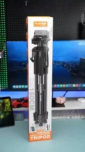 180CM tripod PLOKAMA รุ่น PK-9970-9990 ขาตั้งกล้องพกพา แข็งแรง ทนทาน พร้อมรีโมท และ หัวจับมือถือ