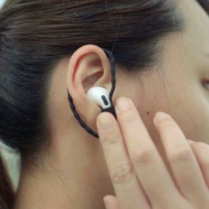 Secure Earphone Holder: BONE A Pods Silicone Ring Holder