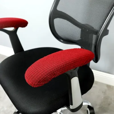 1pair Chair Armrest Pads For Home or Office Chairs For Elbow Relief Polyester Armrest Gloves Slip Proof Sleeve Pack Chair Cover