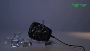 TNW F9 Quạt tản nhiệt điện thoại sò lạnh thế hệ mới làm lạnh đóng băng hỗ trợ tăng fps gaming