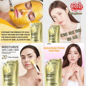 Simu Retinol Snake Venom 100gr Gold Mask Cream masker emas wajah kupas