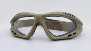 Outdoor Eye Protective Comfortable Airsoft Safety Tactical Glasses Goggles Anti Fog With Metal Mesh/PC Len For Paintball Hunting