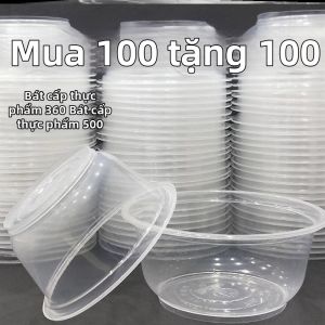 Bát Súp Nhựa Dùng Một Lần Trong Suốt