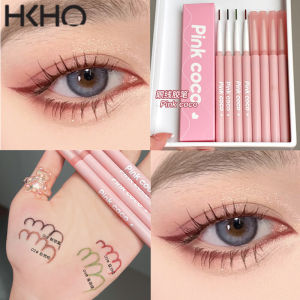 HKHO Matte Silkworm Eyeliner Pen Lasting Waterproof Not Blooming Eye Liner Gel Pen Eye Shadow Pen