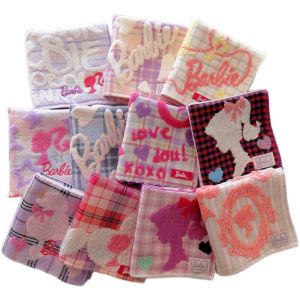 New Cute Pure Cotton Absorbent Handkerchief Small Square Towel Face Hand Dryer Lovely Home Textile Bathroom Accessories