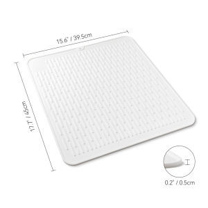 Heat-Resistant Slipproof Kitchen Silicone Pad With Drainage