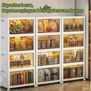 Kotak Penyimpanan Lipat Plastik: Organizer Baju & Mainan