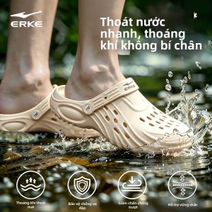 Erke | Giày Lội Nước Không Trượt Khô Nhanh Thoáng Khí Đế Dày