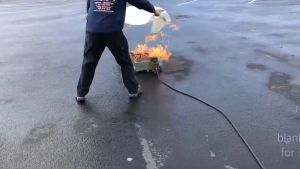 FIRE BLANKET (White) 1.5mm (T) x 1m (W) x 30m(L)