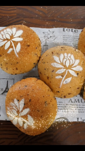 4" Bread Stencil / Coffee Powder Stencil / Cake Stencil / Bread Pattern / Coffee Latte Art Printing / Milk Tea Print