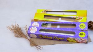 Baking Paper Cheffy Kertas Roti Kue Alas Pembungkus Panggang Anti Lengket Food Grade Premium