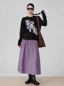 XIAODADEHUA | New Youthful Sweater and Skirt Set