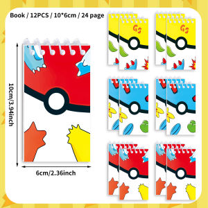 Bandai | Bộ Sổ Ghi Chép Pokemon Series 12/24 Món Dành Cho Trường Học Và Văn Phòng Quà Tặng Văn Phòng Phẩm Chào Năm Học Mới