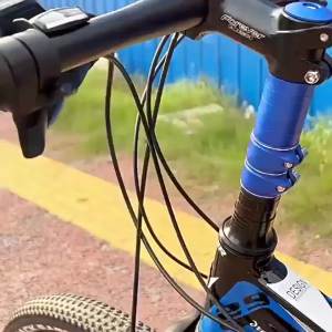 NPY | MTB Xe Đạp Leo Núi Thân Ghi Lê Hợp Kim Nhôm Có Thể Điều Chỉnh Kéo Dài Tay Lái 135 Mm Bền Xe Đạp Phụ Kiện Cho Xe Đạp
