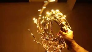 【Merry Christmas 】96 LED Willow Vine Tree Branch Lights 8 Modes String Lights with Remote Tree Branch Lamp for Wall Christmas Home Decor