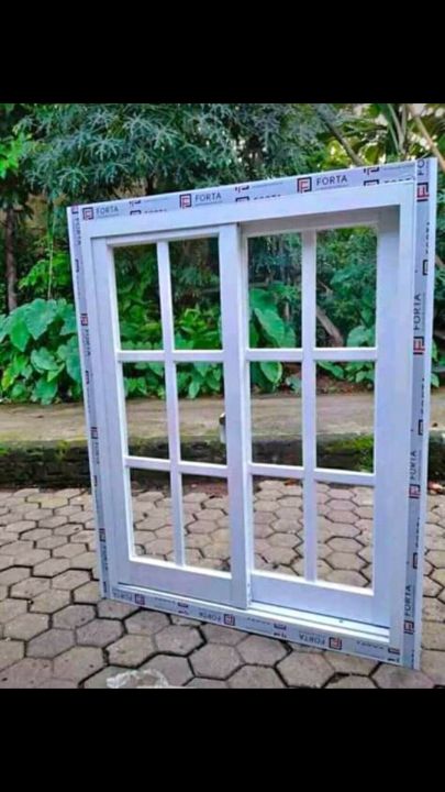 jendela + kusen aluminium minimalis