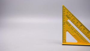 Woodworking Triangle Ruler Plastic Precision Right Angle Measuring Framing Ruler Carpenter Tools Clear Scale Square Protractor