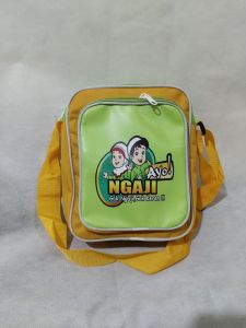 tas slempang ayo ngaji /tas slempang anak anak ( S N B K )