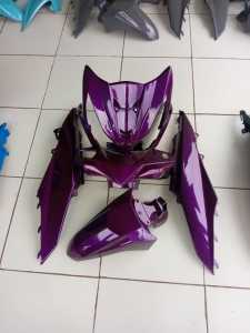 Body Halus Beat FI 2013-2015 Warna Ungu Candy Full Set