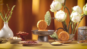 Bánh trung thu truyền thống hộp trăng hàn hộp 2 bánh