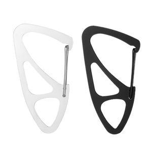 【New Arrival】Steel Carabiner Camping Climbing Backpack Waist Clip Keychain Hooks Buckle