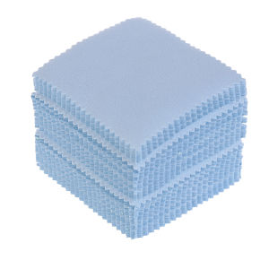 North Moon | Jewelry Cleaning Cloth 8x8cm 100pcs Soft Non Scratch Polishing Wipe For Silver Gold Watch Maintenance