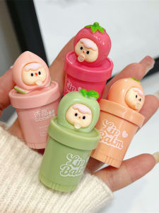 Shijing Cute Kids Lip Balm for Little Girls Nourishing Moisturizing Hydrating and Anti-Chapping Small Portable Cute Lips