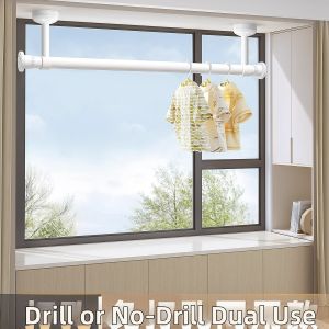 Windproof Hanging Clothes Hanger for Indoor Balcony Bedroom