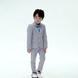 Kids Boys Suit Blazer Pants Attire Set Formal Tuxedo Outfit Childrens Wedding Birthday Dresswear Toddler Gentleman Suits 4-12 years