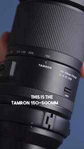 [Sony E] Tamron 150-500mm F5-6.7 Di III VXD Lens [A057S]  | Tamron Singapore Warranty