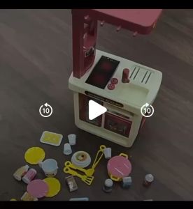 Kitchen Toys Childrens Pretend Cooking Simulation Mini Kitchenware Set