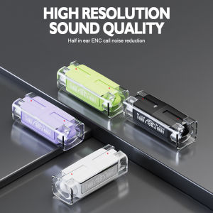 ZAY Bluetooth Earphone TWS game Earphone Headset Wireless earphone Built-in Microphone Noise Cancellation Plastic Wireless Full bass stereo Headphone Earbuds