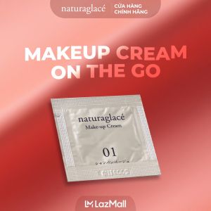 Make Up Cream On The Go (30 gói Shachet) - Kem nền hữu cơ đa năng naturaglacé Make Up Cream (01 - Màu be)