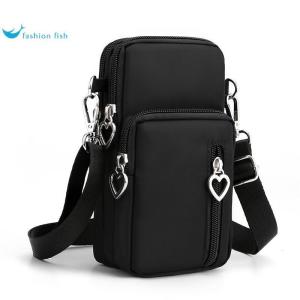 Mini Crossbody Bag for Phones Wearable Around Neck/Wrist