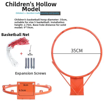 hongdeng | Indoor Outdoor Basketball Hoop Wall Mounted 7 Number