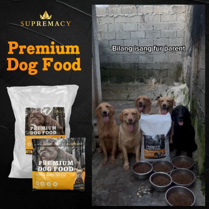 Supremacy Premium Dog Food KG Chicken and Salmon Flavor