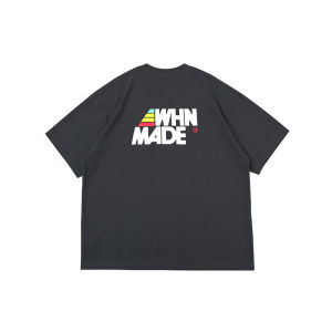 Summer Cotton T-Shirt Mens round Neck Short Sleeve Cracked Print Loose Fit Breathable Casual Fashion Brand WHIMNOTION