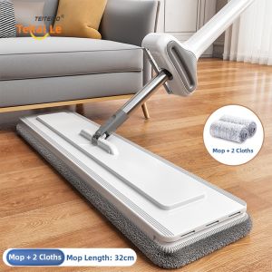 TEITEIRO | No-Hand-Washing Flat Mop Wooden Floor